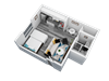 Studio 1 Flooplan Studio 1 Floorplan